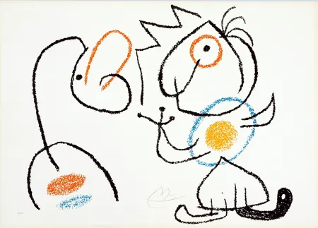 Lithografie Miró - Ubu aux Baléares
