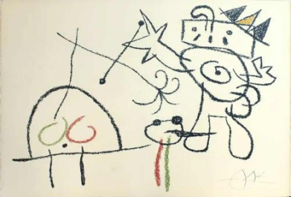 Lithografie Miró - Ubu aux Baleares, 17