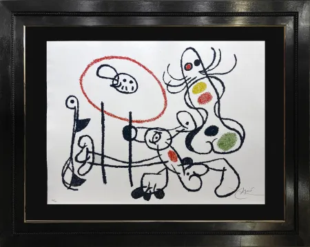 Lithografie Miró - UBU ON THE BALEARIC ISLANDS