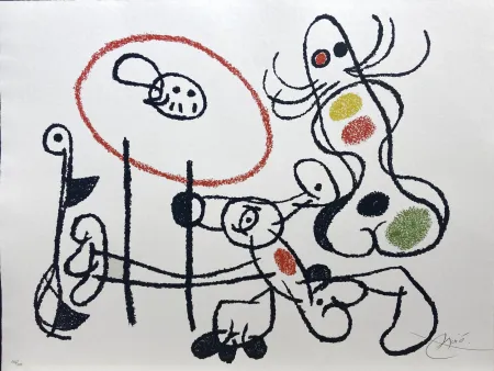 Lithografie Miró - UBU ON THE BALEARIC ISLANDS