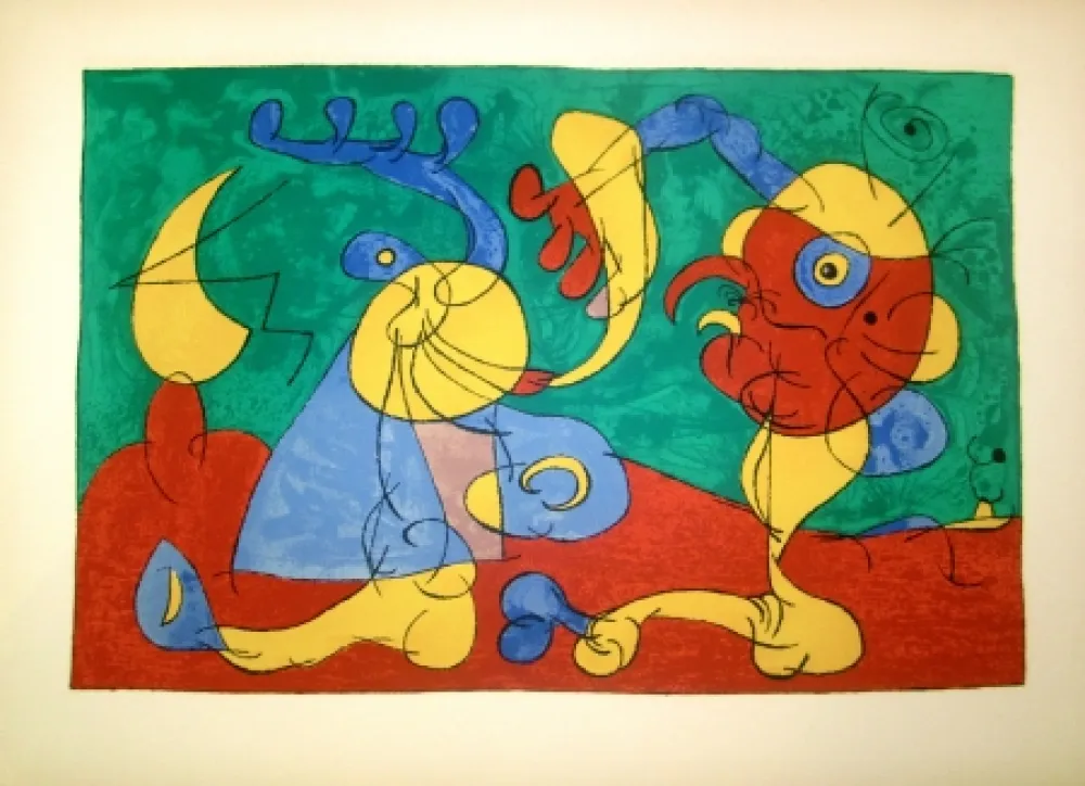 Lithografie Miró - Ubu Roi