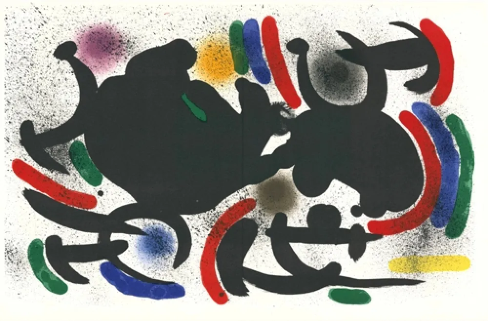 Lithografie Miró - Untitled