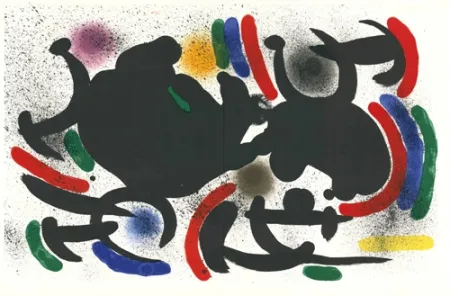 Lithografie Miró - Untitled