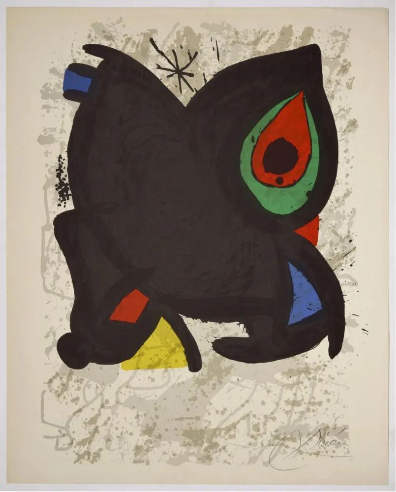 Lithografie Miró - Untitled