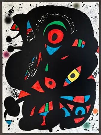 Lithografie Miró - Untitled