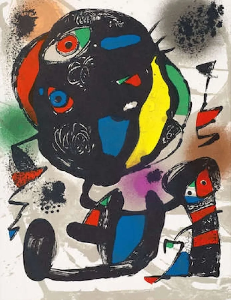 Lithografie Miró - Untitled