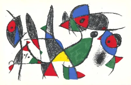 Lithografie Miró - Untitled