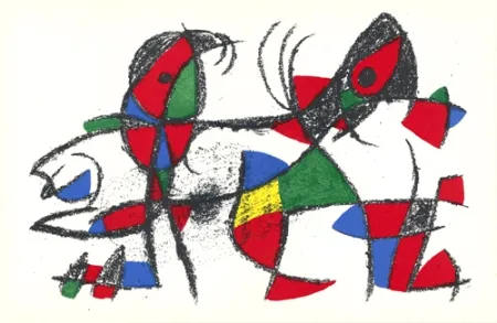 Lithografie Miró - Untitled