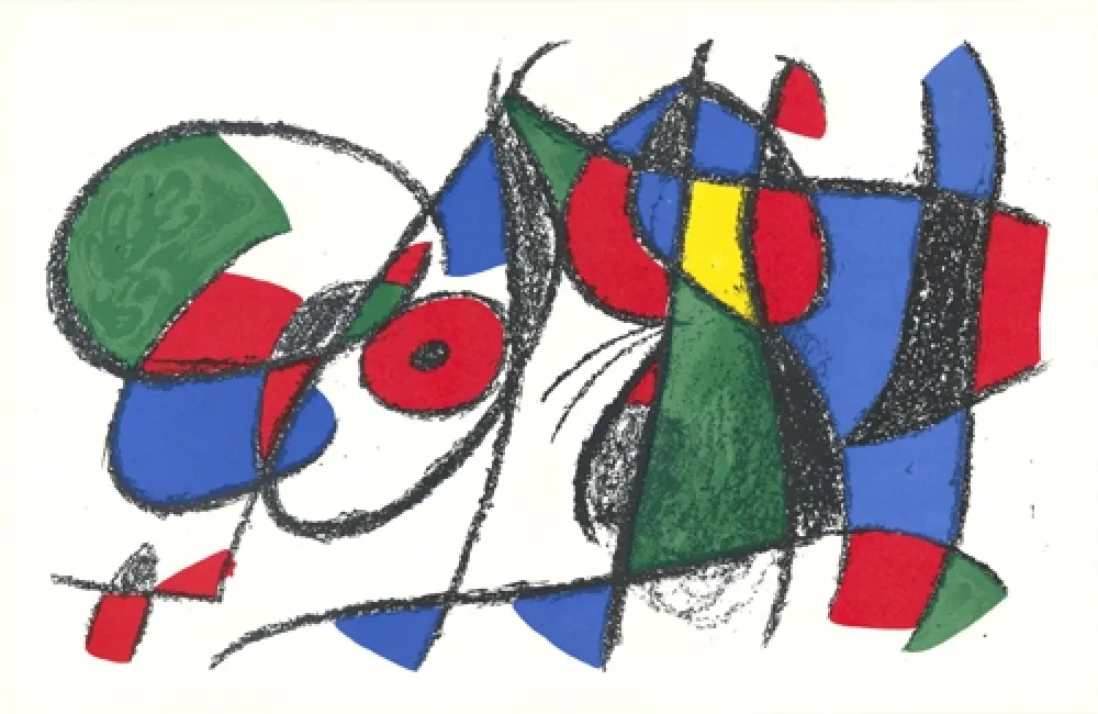 Lithografie Miró - Untitled