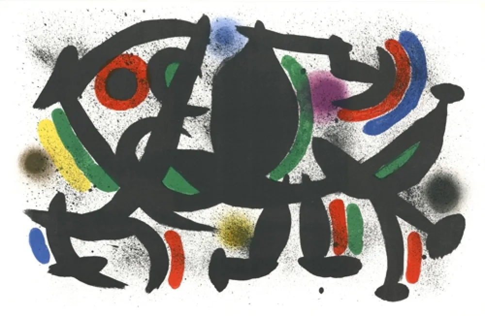 Lithografie Miró - Untitled