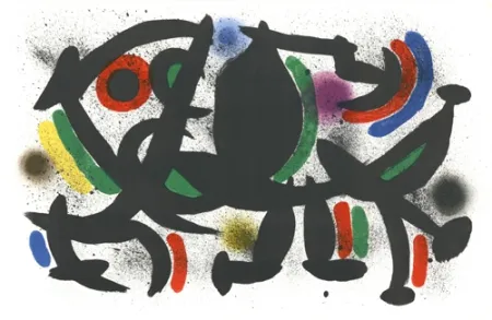 Lithografie Miró - Untitled