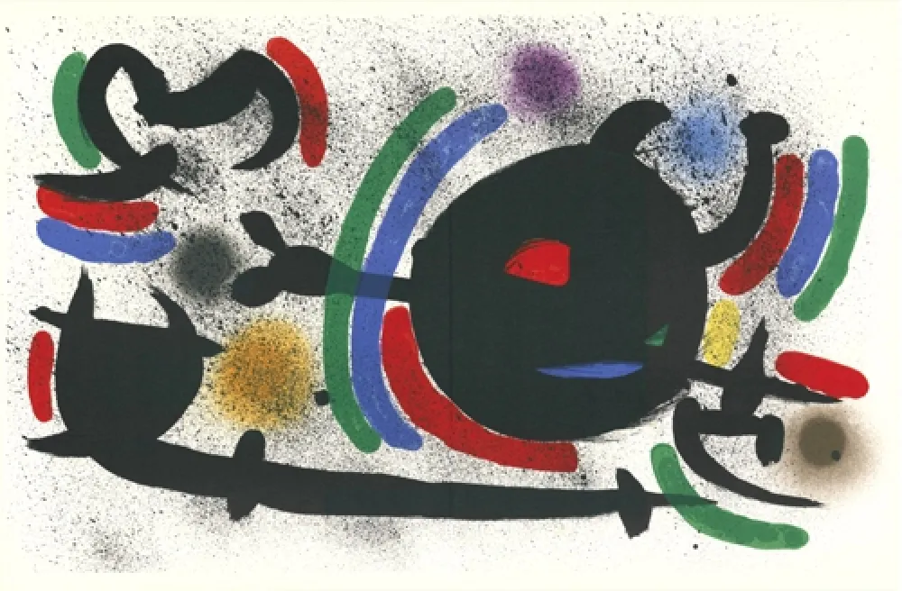 Lithografie Miró - Untitled
