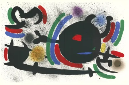 Lithografie Miró - Untitled