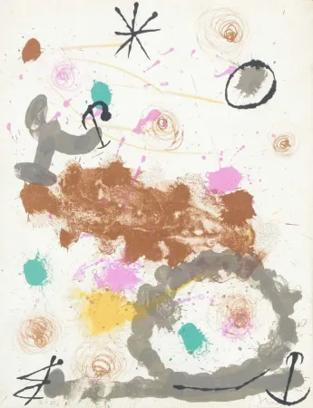 Lithografie Miró - Untitled (from Quelques Fleurs Pour Des Amis)