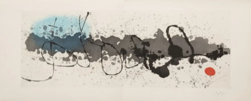 Ets En Aquatint Miró - Untitled from Tracé sur l'Eau