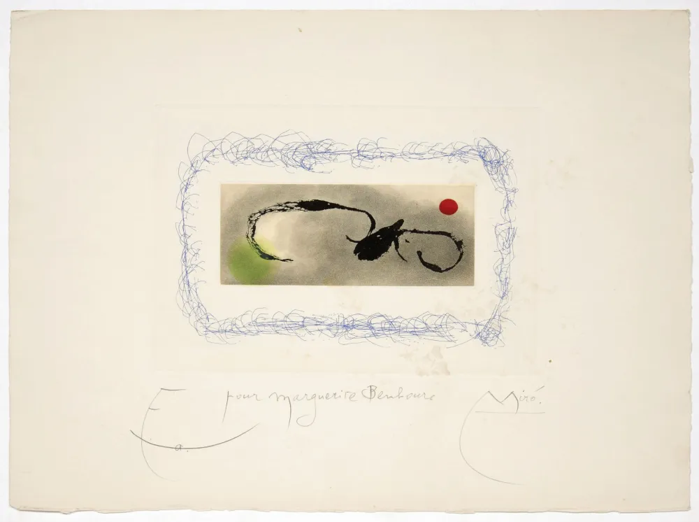 Ets En Aquatint Miró - Without the Sun, Heraclitus of Ephesus, 1965
