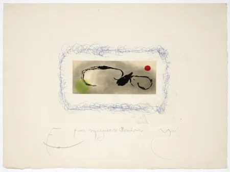 Ets En Aquatint Miró - Without the Sun, Heraclitus of Ephesus, 1965