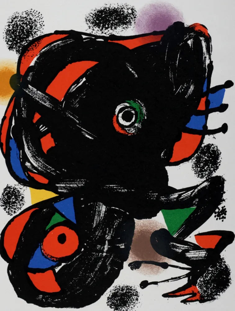 Lithografie Miró - XXe siècle (n°46), 1976