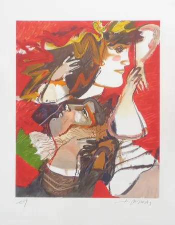 Lithografie Mitaras - Sans tire