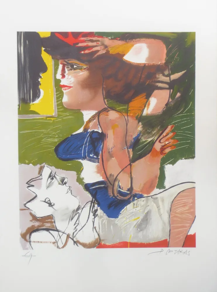 Lithografie Mitaras - Sans titre