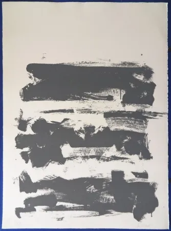 Lithografie Mitchell - Composition en gris