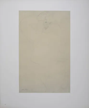 Lithografie Modigliani - Figure of Man Dancing