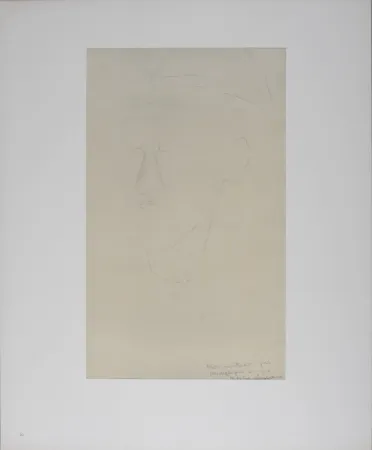 Lithografie Modigliani - Portrait de Blaise Cendrars