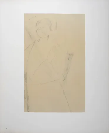 Lithografie Modigliani - The Novice