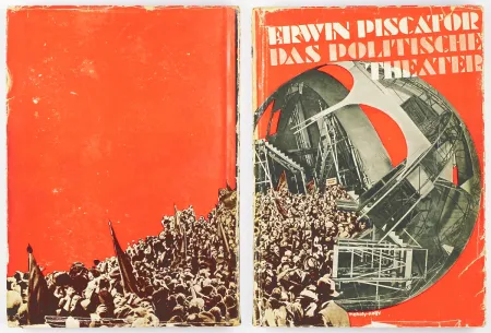 Geïllustreerd Boek Moholy-Nagy - Das politische Theater (The political theatre)