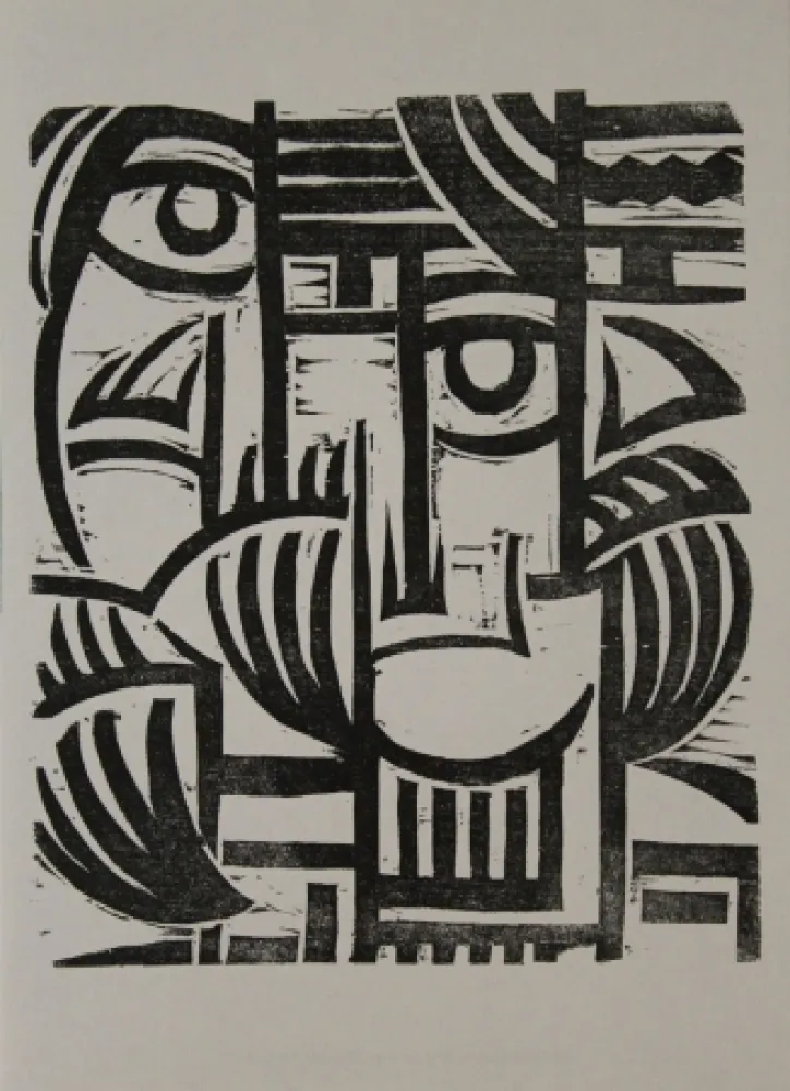 Houtsnede Möller - Lauter Pläne und Pläne