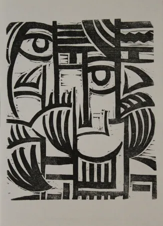 Houtsnede Möller - Lauter Pläne und Pläne