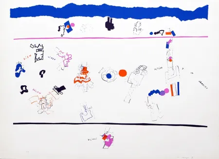 Lithografie Mompó - Están naciendo