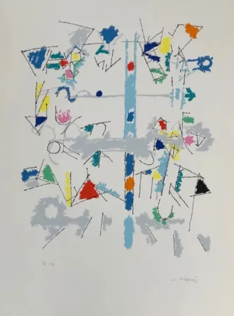 Zeefdruk Mompó - Los colores del blanco