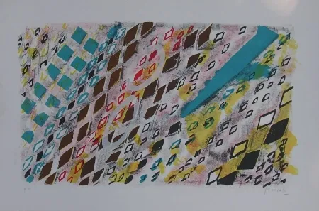 Lithografie Moncada - Senza titolo