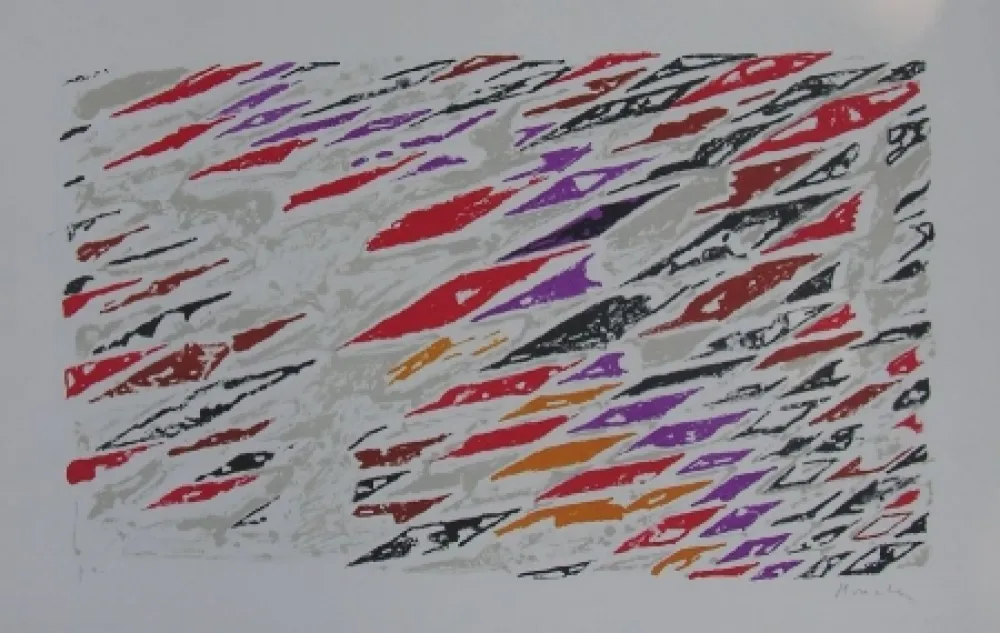 Lithografie Moncada - Senza titolo