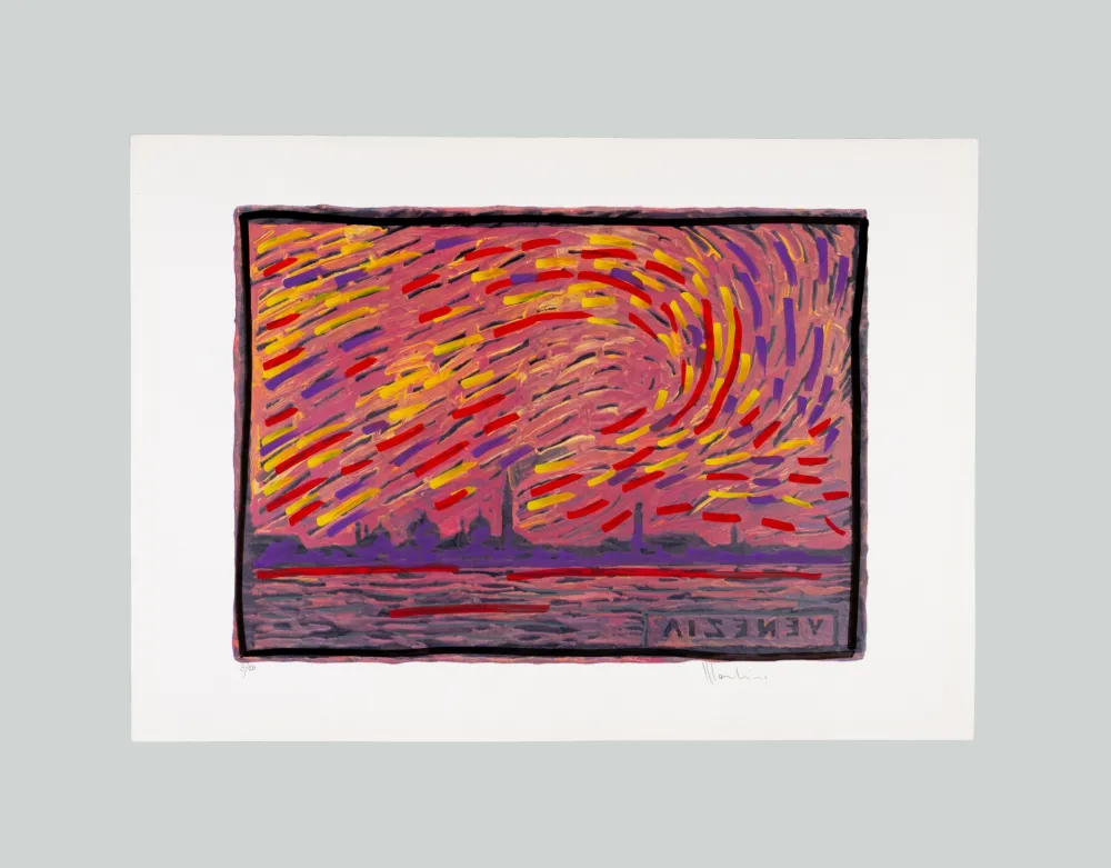 Zeefdruk Mondino - Venezia