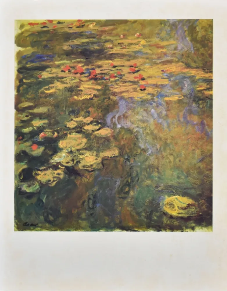Lithografie Monet - Le Bassin aux Nymphéas