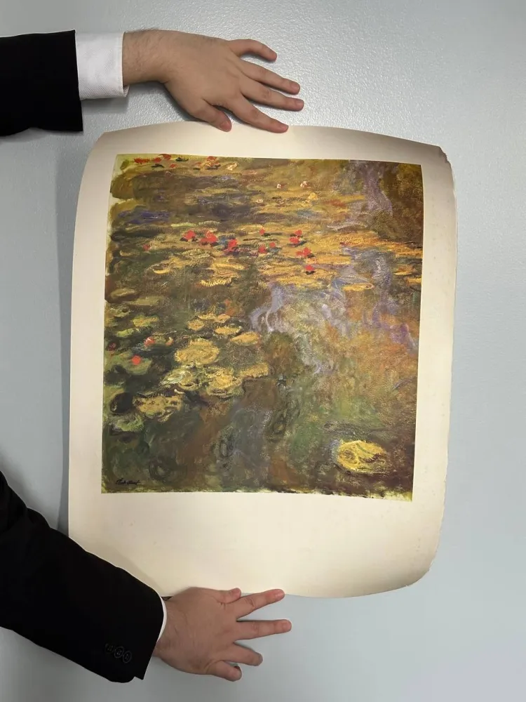 Lithografie Monet - Le Bassin aux Nymphéas