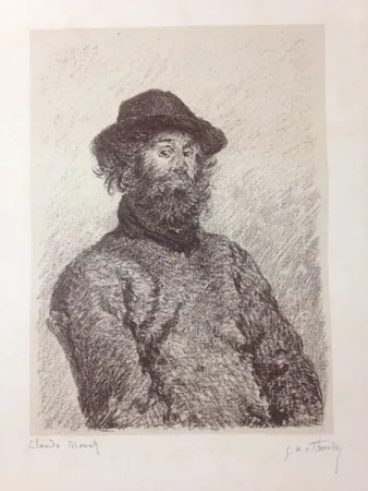 Lithografie Monet - Portrait de Poly