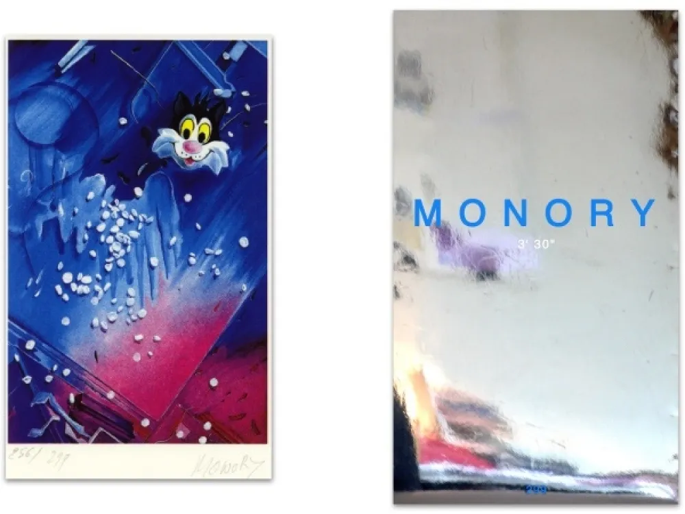 Geïllustreerd Boek Monory - L'art en écrit