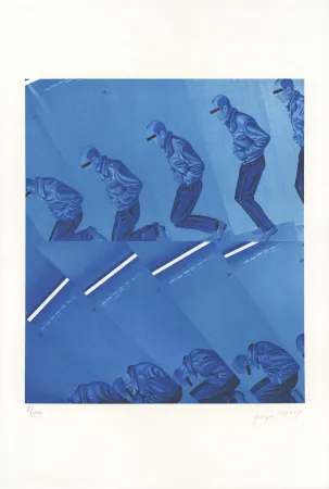 Lithografie Monory - Meurtre n°5