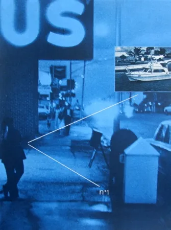 Zeefdruk Monory - US No. 1 from the USA Series