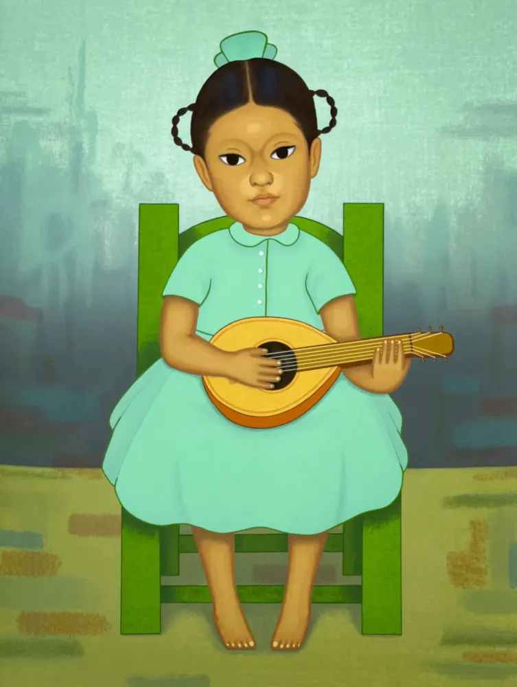 Zeefdruk Montoya - Mandolina