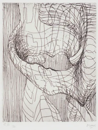 Gravure Moore - Elephant Skull