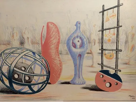 Lithografie Moore - School for arts