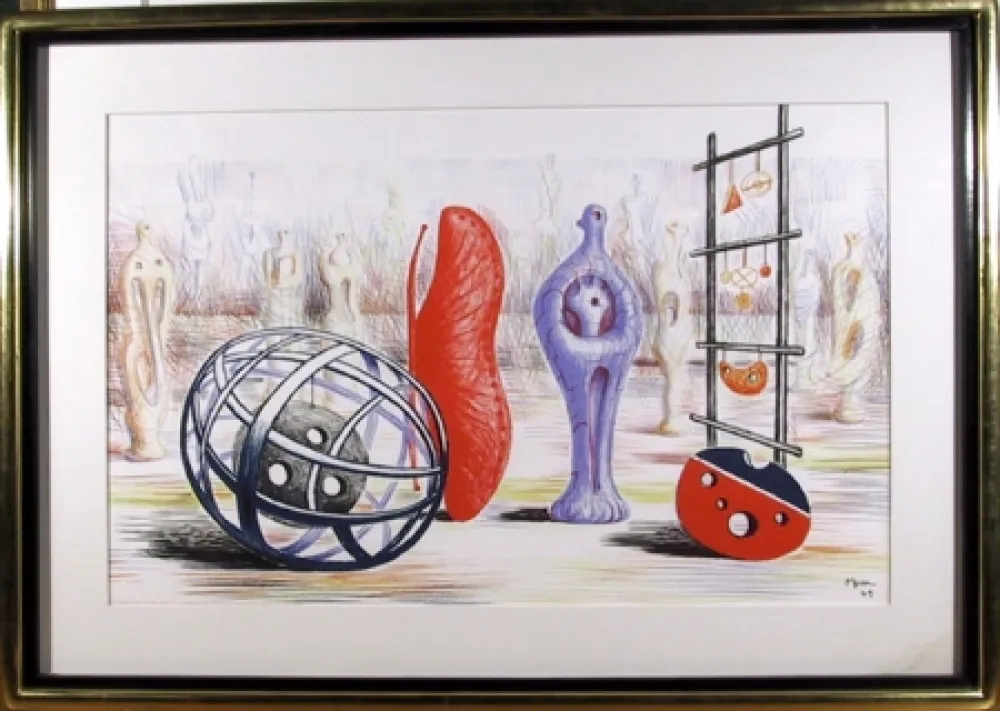 Lithografie Moore - Sculptural Objects