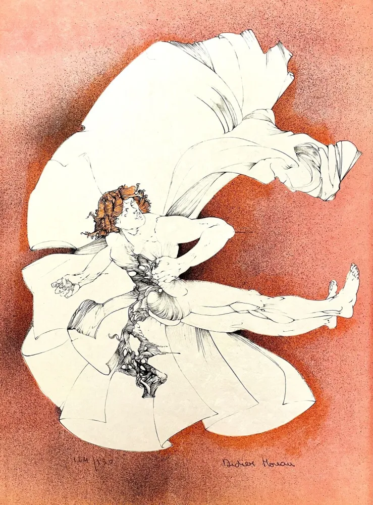 Lithografie Moreau - Sans Titre