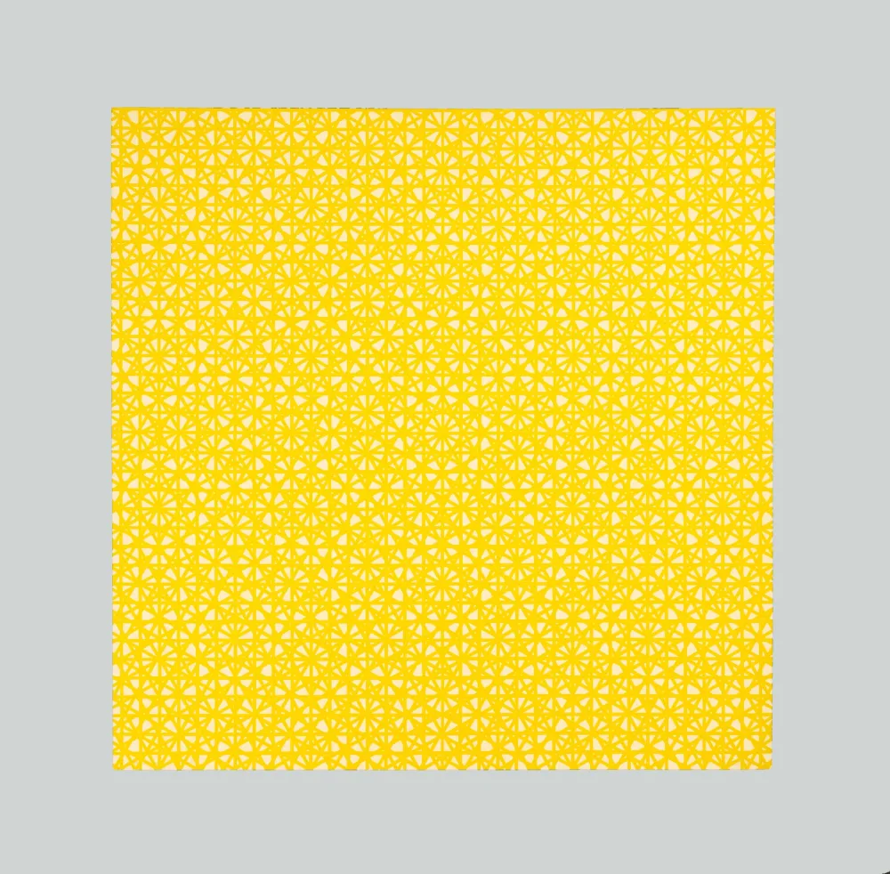 Zeefdruk Morellet - Composition