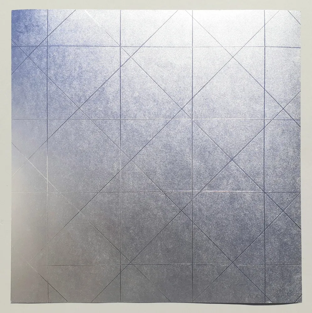 Zeefdruk Morellet - Composizione