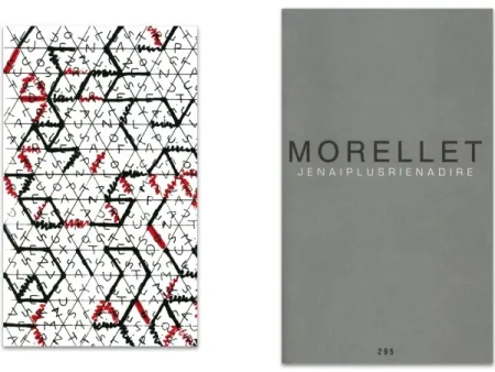 Geïllustreerd Boek Morellet - L'art en écrit